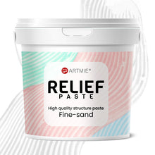 Vedro 3D reliefne modelirne paste ARTMIE Relief Paste Fine-sand z drobnozrnato strukturo