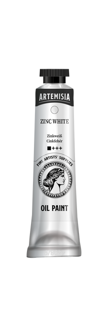 Oljna barva Artemisia 40 ml – cinkovo bela