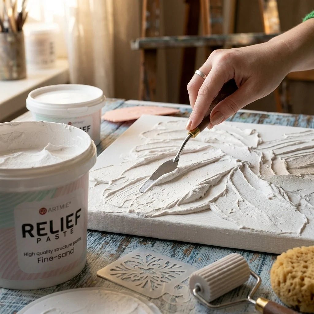 Modeliranje teksture v 3D reliefni pasti za modeliranje — orodja in peščena struktura