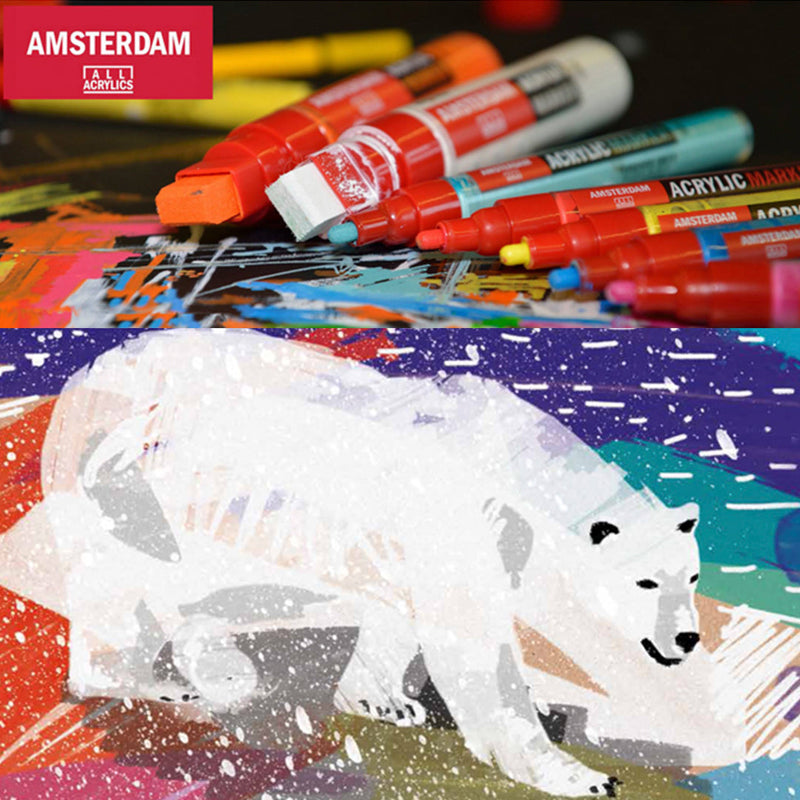 Perché i pennarelli Amsterdam sono i migliori?