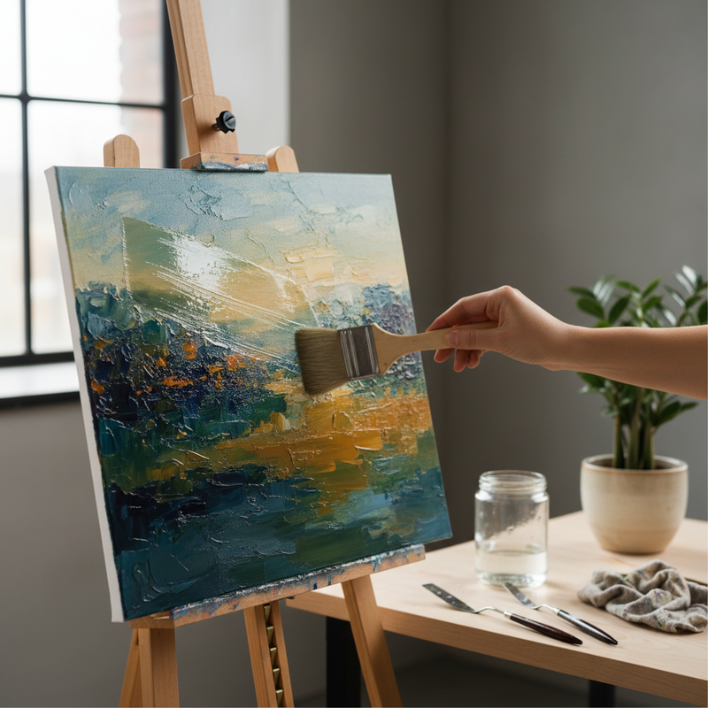 Acrylbild versiegeln: So schützt du deine Kunstwerke richtig