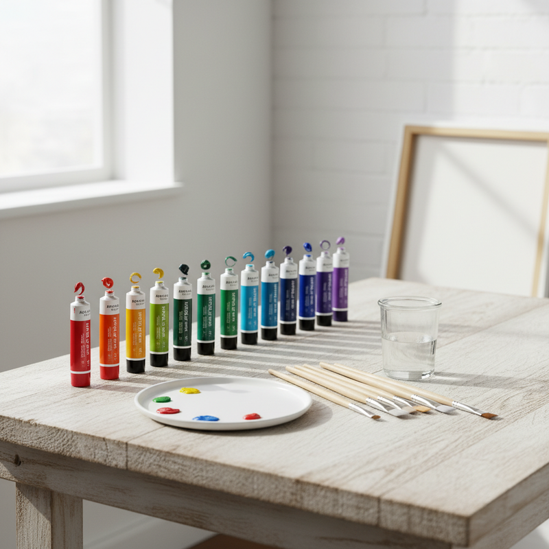 Acrylmalerei für Anfänger: Deine ultimative Grundausstattung