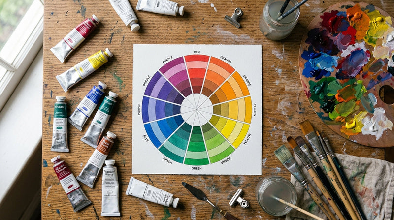 Teoria del colore e cerchio di Itten: Guida completa per artisti