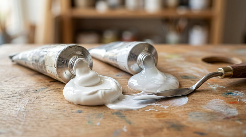 Dilemma pittorico: bianco di titanio o bianco di zinco?