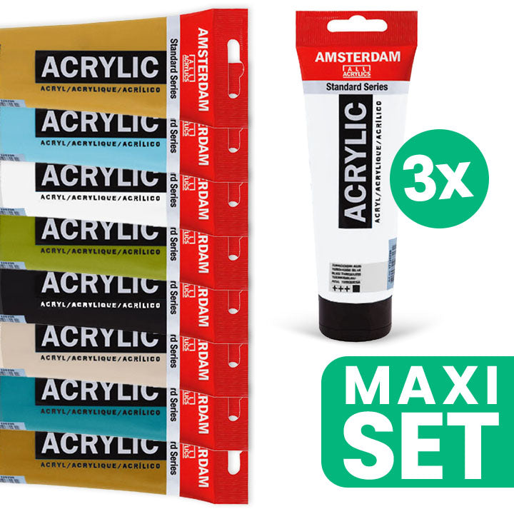 Royal Talens Amsterdam Standard, Expert ή Art Creation — ποιο ακρυλικό να επιλέξετε