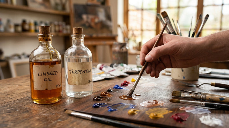 Ste že slišali za oljne barve topne v vodi?