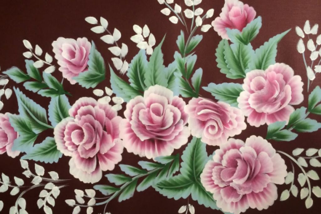 Ein-Strich-Malerei — One Stroke Painting Technik