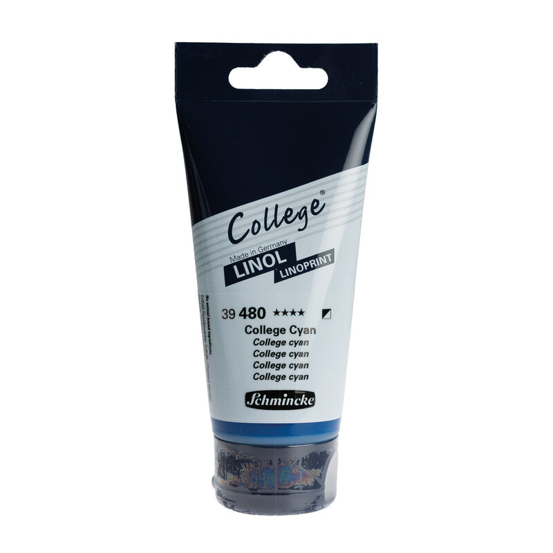 Barva za linorez Schmincke College Linol 75 ml – 480 College cian