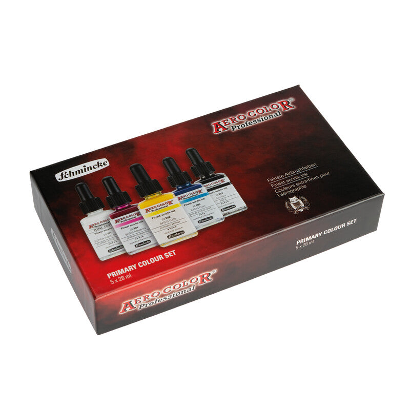 Set barv Schmincke AERO COLOR, 5 x 28 ml, primarne barve