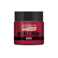 Svetleča akrilna barva Pentart 50 ml – karmin