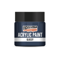 Svetleča akrilna barva Pentart 50 ml – indigo modra