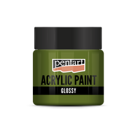 Svetleča akrilna barva Pentart 50 ml – olivna