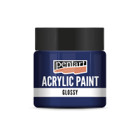 Svetleča akrilna barva Pentart 50 ml – temno modra