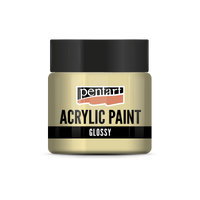 Svetleča akrilna barva Pentart 50 ml – bela kava