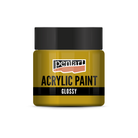 Svetleča akrilna barva Pentart 50 ml – oker