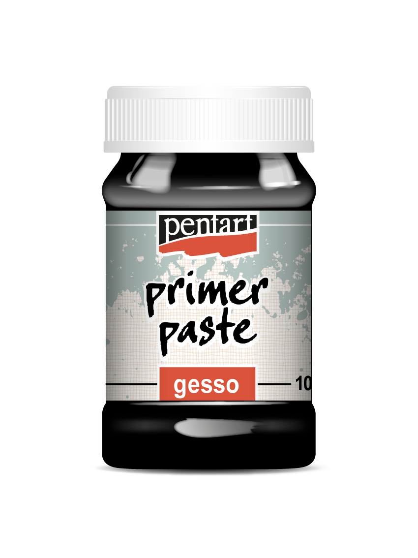 Podkladna pasta Pentart - 100 ml, črna