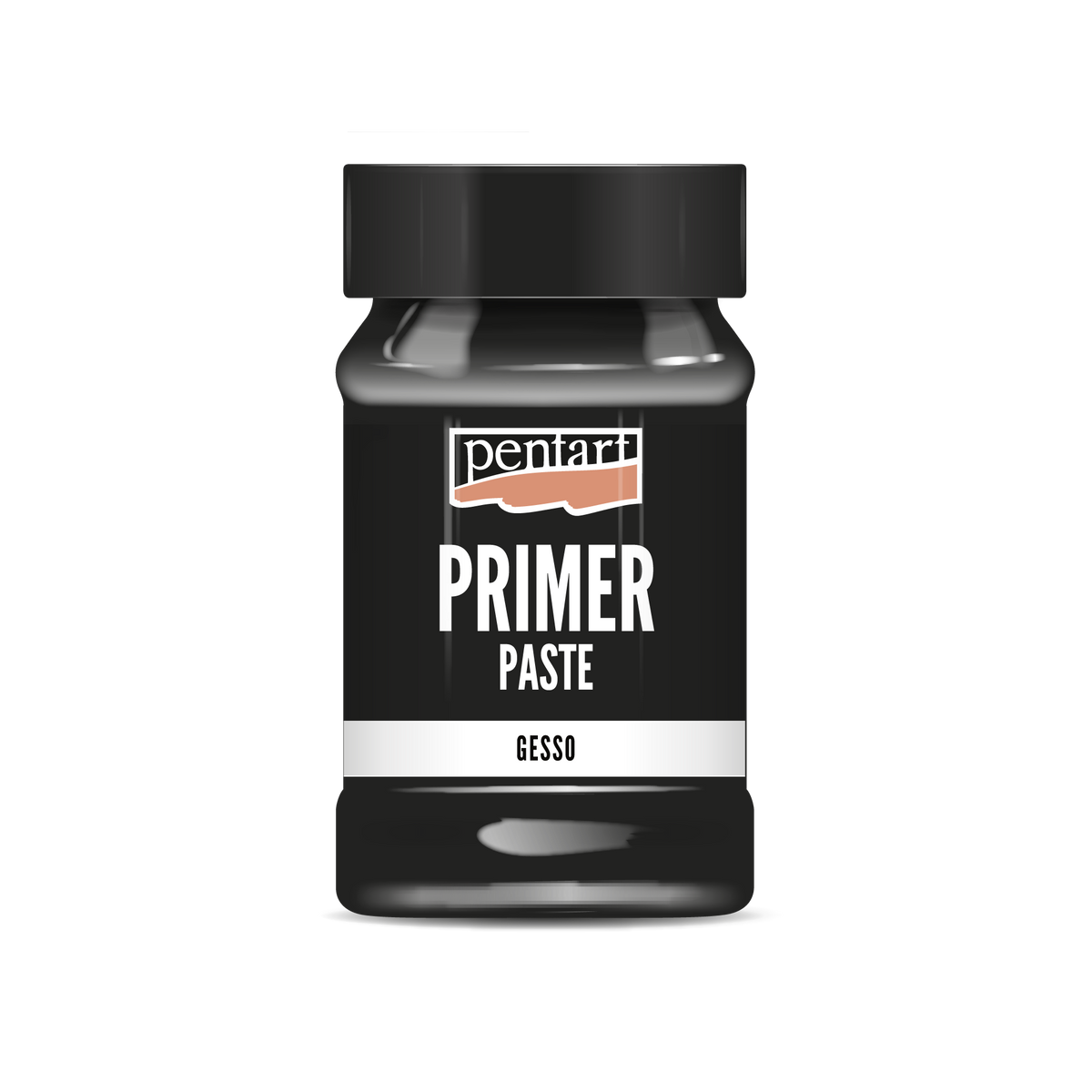 Podkladna pasta Pentart - 100 ml, črna