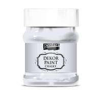 Dekorativna kredna barva Chalky Pentart - 230 ml – off-white