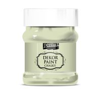 Dekorativna kredna barva Chalky Pentart - 230 ml – lichen-green