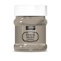 Dekorativna kredna barva Chalky Pentart - 230 ml – sand