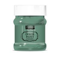 Dekorativna kredna barva Chalky Pentart - 230 ml – turquoise-green