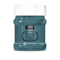 Dekorativna kredna barva Chalky Pentart - 230 ml – poison-green