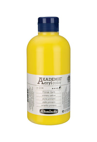 Akrilna barva Schmincke AKADEMIE Acryl color 500 ml – 224 Primarna rumena