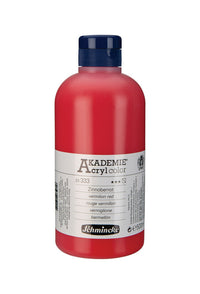 Akrilna barva Schmincke AKADEMIE Acryl color 500 ml – 333 Cinobersko rdeča