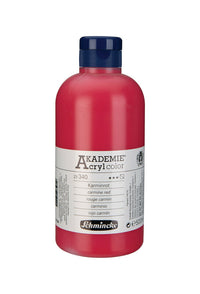 Akrilna barva Schmincke AKADEMIE Acryl color 500 ml – 340 Karminasto rdeča