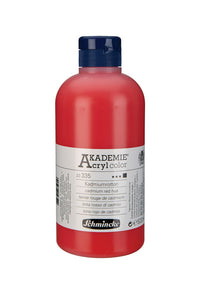 Akrilna barva Schmincke AKADEMIE Acryl color 500 ml – 335 Kadmijeva rdeča (imitacija)