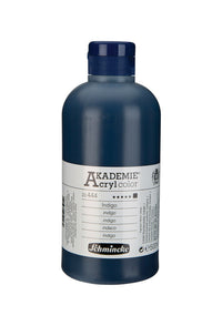 Akrilna barva Schmincke AKADEMIE Acryl color 500 ml – 444 Indigo