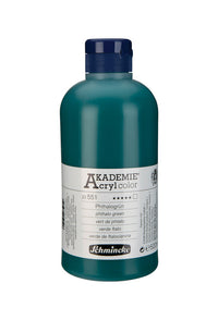 Akrilna barva Schmincke AKADEMIE Acryl color 500 ml – 551 Ftalo zelena