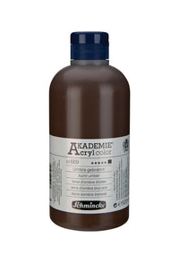 Akrilna barva Schmincke AKADEMIE Acryl color 500 ml – 669 Žgana umbra