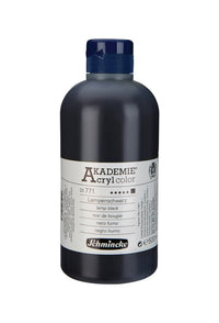 Akrilna barva Schmincke AKADEMIE Acryl color 500 ml – 771 Svetilno črna