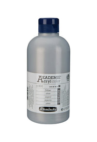 Akrilna barva Schmincke AKADEMIE Acryl color 500 ml – 800 Srebrna