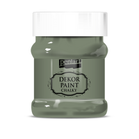 Dekorativna kredna barva Chalky Pentart - 230 ml – khaki green