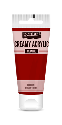 creamy acrylic metallic 60 ml – bourdon