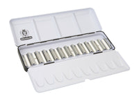 Prazna kovinska škatlica Schmincke za 12 x 5 ml tub