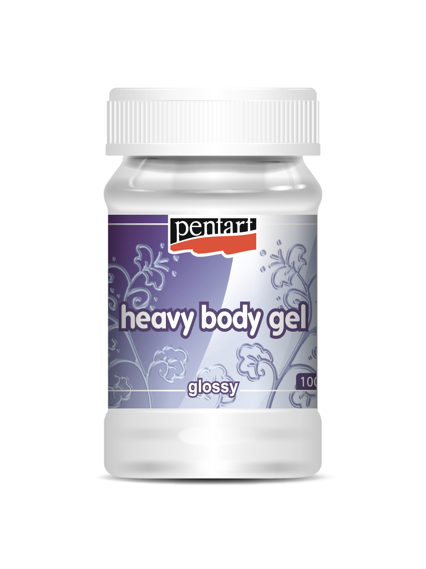 Glossy gel srednje Pentart heavy body – 100 ml