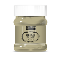 Dekorativna kredna barva Chalky Pentart - 230 ml – vintage beige