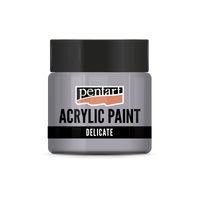 Akrilna barva Delicate metalik 50ml – bluish silver