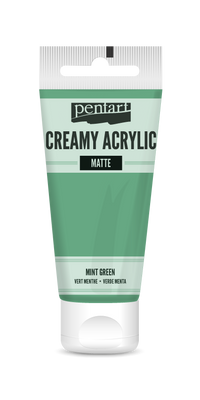 Kremasta mat akrilna barva Pentart 60 ml | izberite odtenek – mint green
