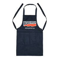 Bombažni predpasnik z žepom - 70 x 75 cm – cm, black with Pentart logo