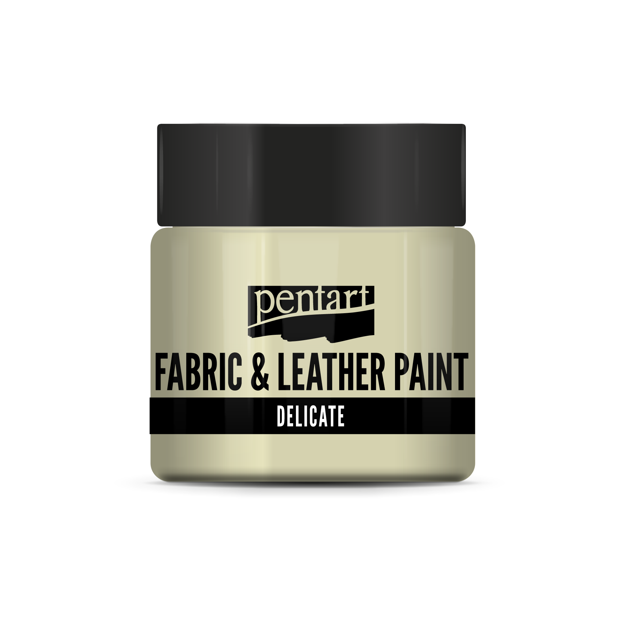 delicate fabric & leather paint 50 ml – temno zlata