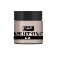 delicate fabric & leather paint 50 ml – rožnato zlata