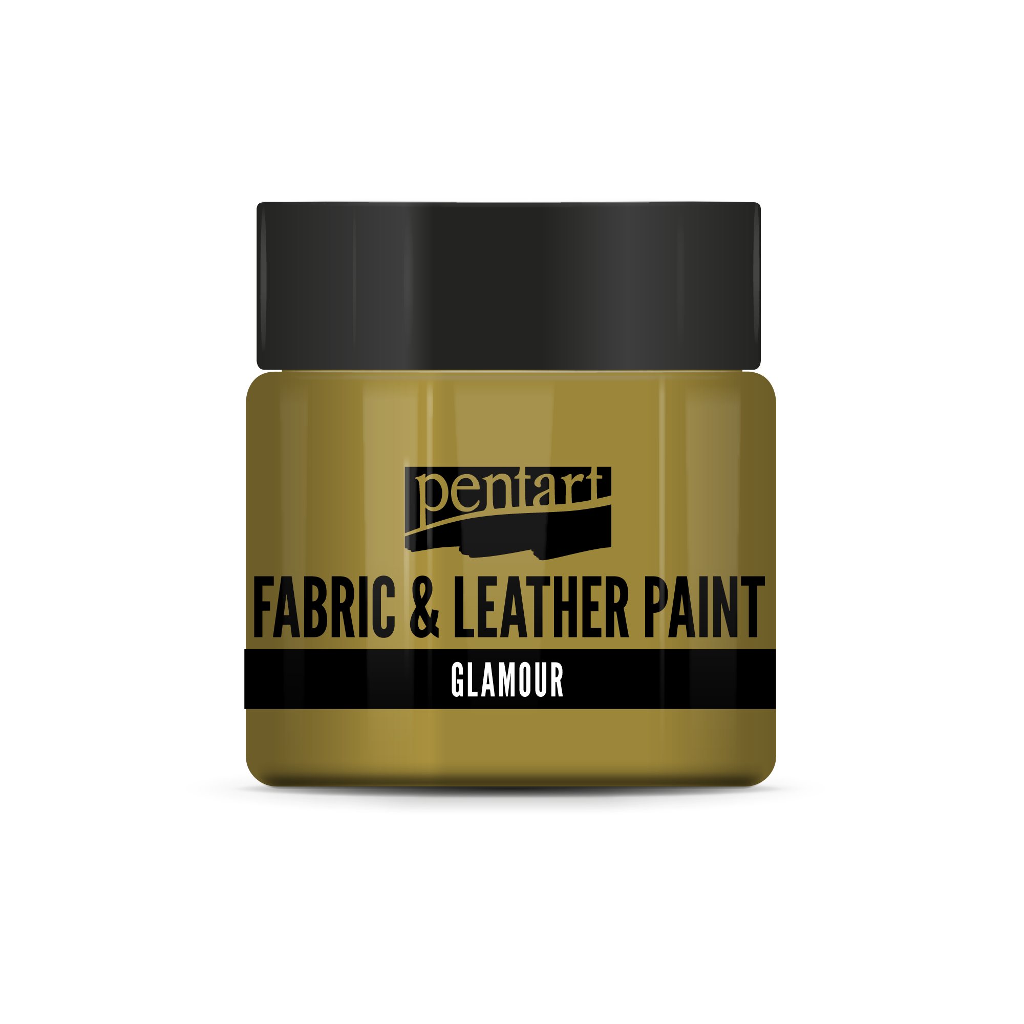 glamour fabric & leather paint 50 ml – zlata