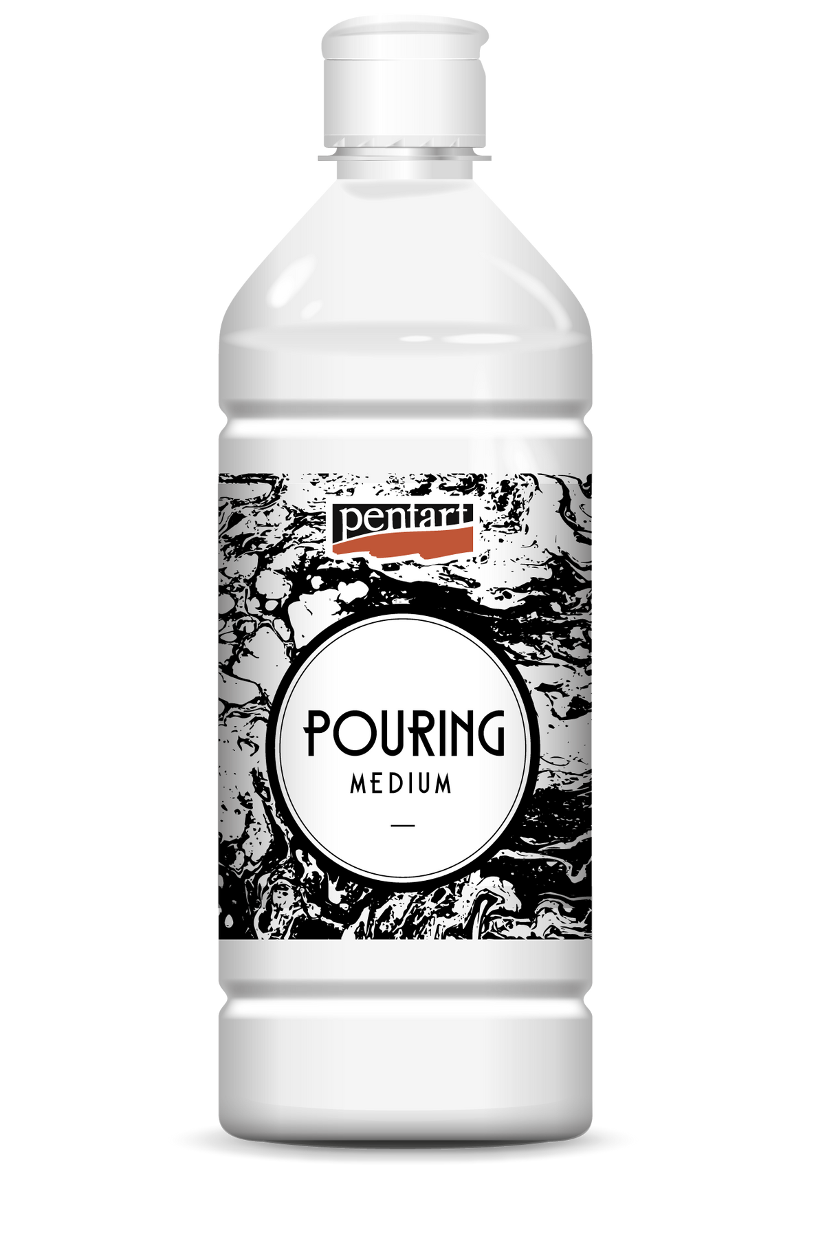 Profesionalni tekoči medij Pouring medium Pentart 500 ml – 1000 ml