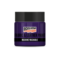 Barva za tekstil in usnje Pentart 50 ml – purple