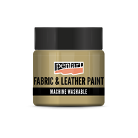 Barva za tekstil in usnje Pentart 50 ml – light brown