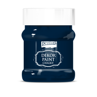 Dekorativna kredna barva Chalky Pentart - 230 ml – navy blue
